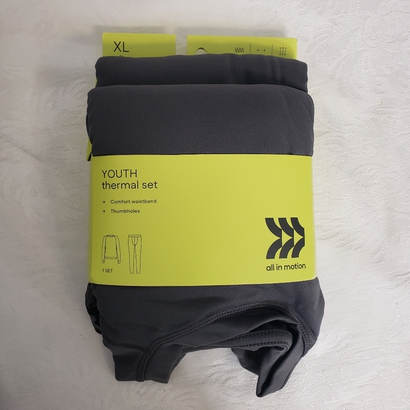 all in motion Matching Sets All In Motion Youth Thermal Set Size Xl